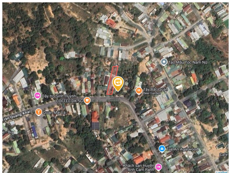 Bán đất 587.6m² ngang 10,2m giá 800 triệu Phường Ba Ngòi