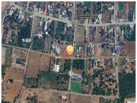 Bán đất 602.3m² ngang 24m giá 2.8 tỷ Phường Buôn Ma Thuột