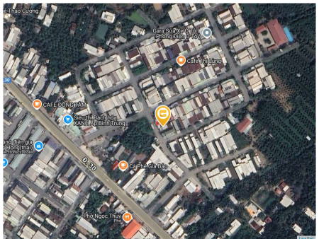 Bán nhà 832m² ngang 4.5m giá 1 tỷ Xã Bình Thành