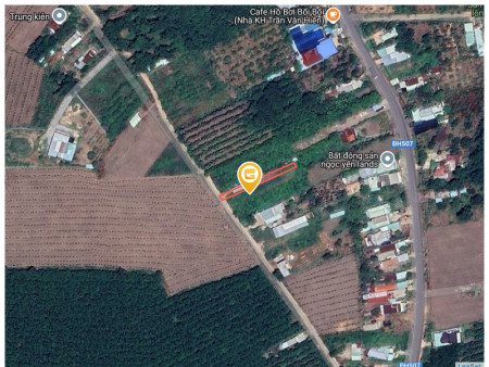 Bán đất 383.5m² giá 680 triệu Xã An Long
