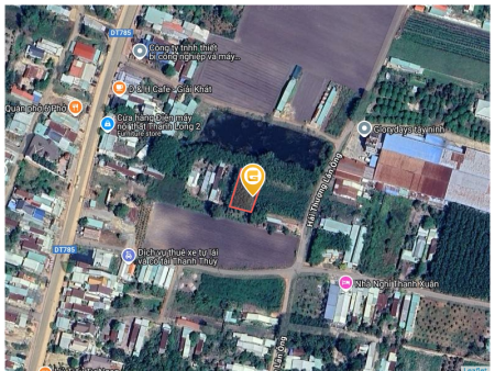 Bán đất 4730.5m² ngang 21m giá 2 tỷ Xã Tân Châu