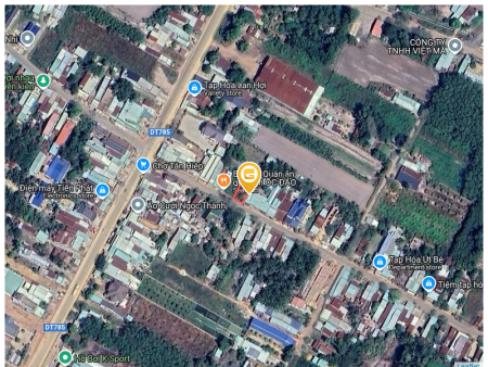 Bán đất 266.3m² ngang 10m giá 1.35 tỷ Xã Tân Hội