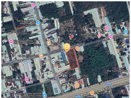 Bán đất 1.960.2m² ngang 29m giá 24 tỷ Phường Tây Nam