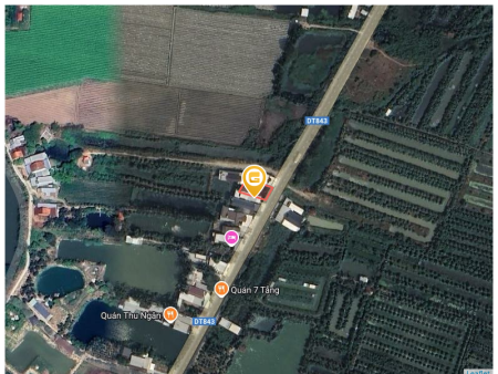 Bán đất 3593m² ngang 13,5m giá 600 triệu Xã Thanh Bình