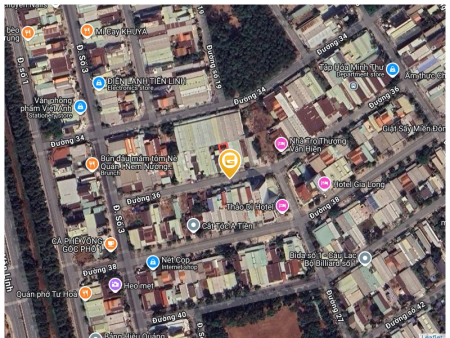 Bán đất 259.9m² ngang 8,61m giá 6.18 tỷ Phường Bình Dương