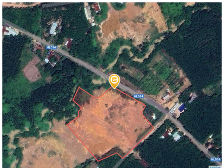 Bán đất 18000m² ngang 190m giá 36 tỷ Xã Phước Hòa