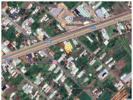 Bán đất 415.8m² ngang 10m giá 4.5 tỷ Xã Đồng Phú