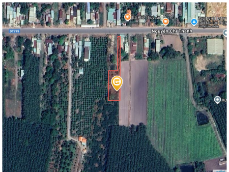 Bán đất 3131.9m² ngang 24m giá 6.5 tỷ Xã Tân Châu