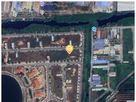 Bán đất 105m² ngang 6m giá 1.6 tỷ Xã Đức Hòa