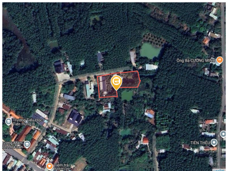 Bán đất 1085m² ngang 10m giá 170 triệu Phường Bình Phước
