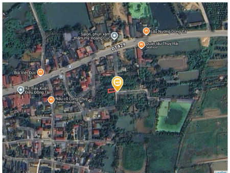 Bán đất 82.6m² ngang 5.26m giá 1.65 tỷ Xã Phúc Sơn