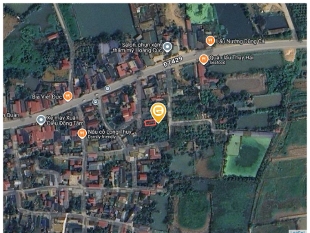 Bán đất 86.9m² ngang 6.68m giá 1.65 tỷ Xã Phúc Sơn