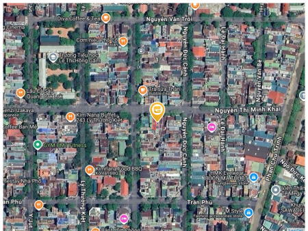 Bán nhà Nguyễn Thị Minh Khai 66.5m² ngang 4m giá 11 tỷ Phường Buôn Ma Thuột