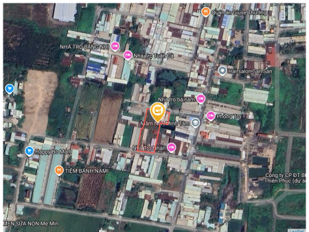 Bán đất 1834.8m² ngang 7m giá 1.8 tỷ Xã Mỹ Hạnh