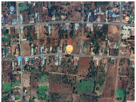Bán đất Thôn 8 331.9m² ngang 6.5m giá 1.05 tỷ Phường Buôn Ma Thuột