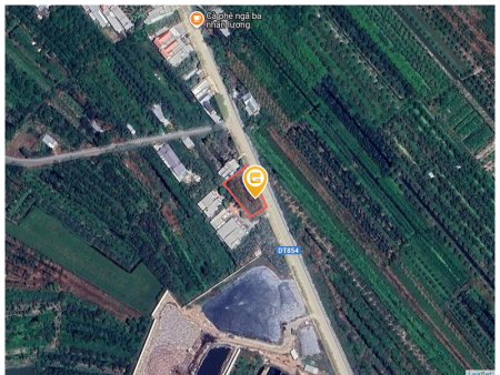 Bán đất 968,9m² ngang 42,6m giá 6 tỷ Xã Phú Hựu