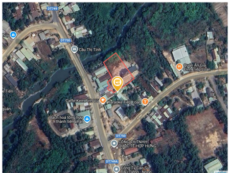 Bán đất 250m² ngang 5m giá 280 triệu Xã Long Hòa