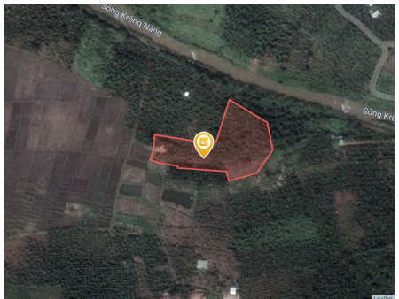 Bán đất 8320m² giá 1.35 tỷ Xã Krông Năng
