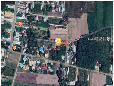 Bán đất 1753.8m² giá 2.2 tỷ Xã Tân Châu