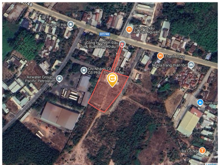 Bán đất 3182m² giá 27.6 tỷ Phường Long Nguyên
