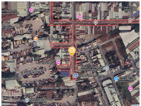 Bán đất 227m² giá 9.4 tỷ Phường Dĩ An