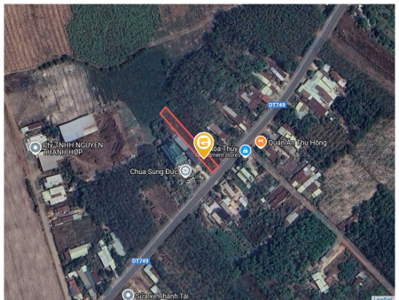 Bán đất 924.9m² giá 2 tỷ Xã Long Hòa