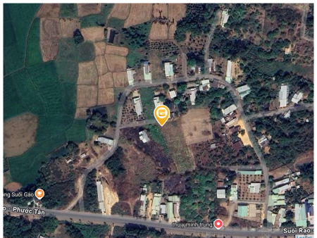 Bán đất 1000m² giá 1.7 tỷ Xã Hồ Tràm