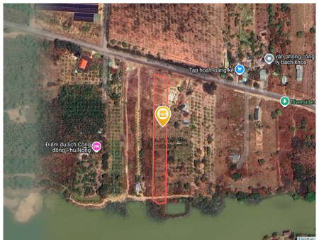 Bán đất 3561.2m² ngang 20m giá 4 tỷ Xã Ea Wer