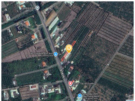 Bán đất 400m² ngang 6m giá 3.3 tỷ Xã Bình Đức