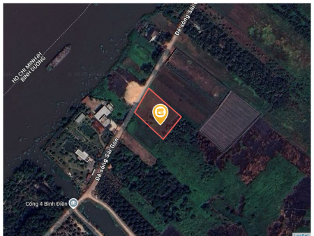 Bán đất 2586.6m² giá 20.3 tỷ Phường Phú An