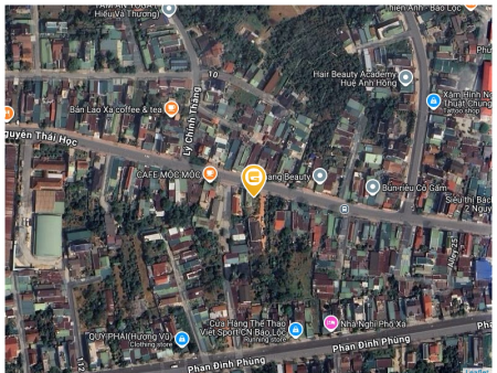 Bán nhà mặt tiền Nguyễn Thái Học, P2 Bảo Lộc