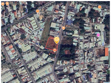 Bán đất 500m² ngang 10m giá 12 tỷ Phường Phú Lợi