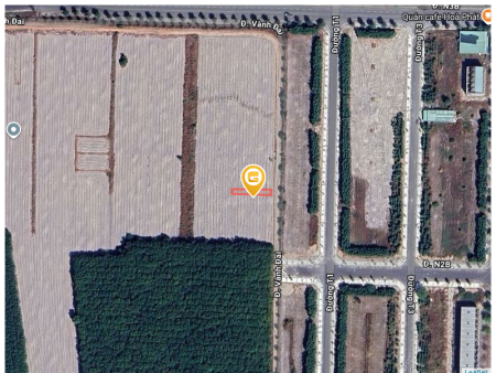 Bán đất 185.7m² ngang 5m giá 490 triệu Phường Chơn Thành