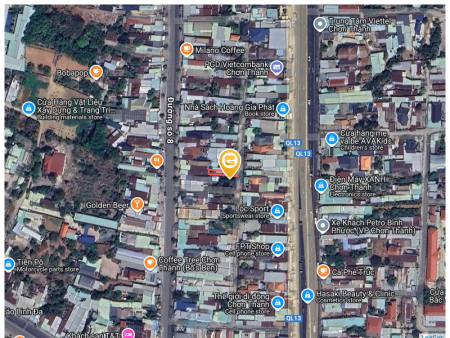 Bán đất 136.7m² ngang 5m giá 290 triệu Phường Chơn Thành