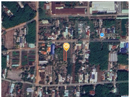 Bán đất 1793.3m² ngang 9,8m giá 860 triệu Phường Chơn Thành