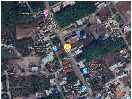 Bán đất 316.1m² ngang 10m giá 1.8 tỷ Phường Chơn Thành