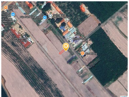 Bán đất 186.6m² ngang 5m giá 600 triệu Xã Nha Bích