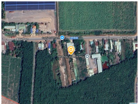 Bán đất 11830.3m² ngang 112m giá 2.25 tỷ Xã Tân Phú