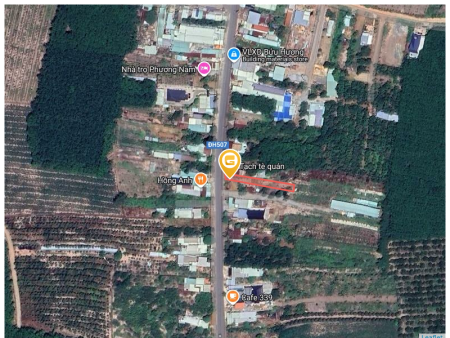 Bán đất 468.1m² ngang 5m giá 1.1 tỷ Xã Phước Thành