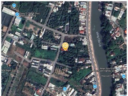 Bán đất 123.5m² ngang 5.6m giá 1.6 tỷ gần đường Hoàng Hoa Thám, phường Long Châu, tỉnh Vĩnh Long