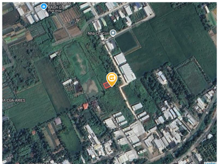 Bán đất 215.8m² ngang 10m giá 550 triệu Phường Rạch Giá