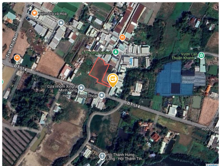 Bán đất 1295.7m² ngang 4m giá 6.5 tỷ Xã Phước Lý