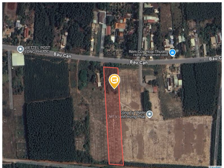 Bán đất 6008m² ngang 30m giá 89 tỷ Xã Long Phước