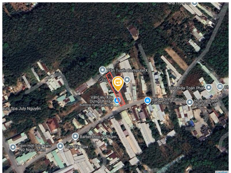 Bán đất 702.8m² giá 6.5 tỷ Phường Tây Nam