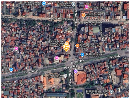 Bán đất 54.5m² ngang 3m2m giá 21.6 tỷ Phường Ngọc Hà
