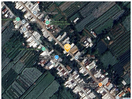 Nhà và đất KV Tân Mỹ 2, Tân Lộc, Thốt Nốt. Cách chợ Tân Đông vài trăm mét. Lộ 6,5m xe ô tô tới nhà.