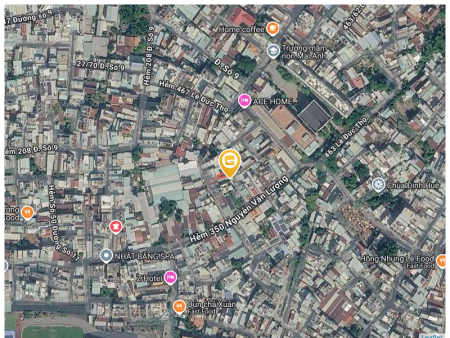 Bán nhà 49.71m² full thổ cư ngang 3.54, nở hậu 3,64m giá 5.5 tỷ tại Đường Nguyễn Văn Lượng, Phường An Hội Đông, Tp. HCM