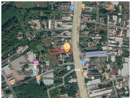 Bán nhà 968.3m² có sẵn 300m² thổ cư ngang 12m giá 13.2 tỷ tại Phường Hòa Lợi