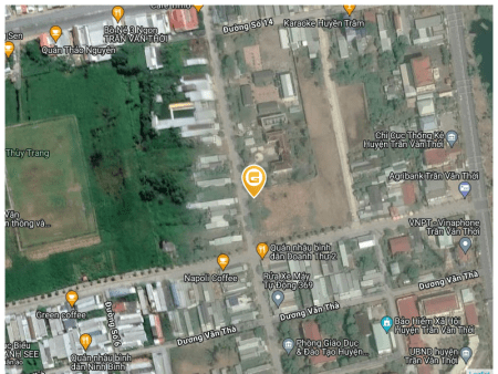 Bán đất tại Thị trấn Trần Văn Thời Huyện Trần Văn Thời