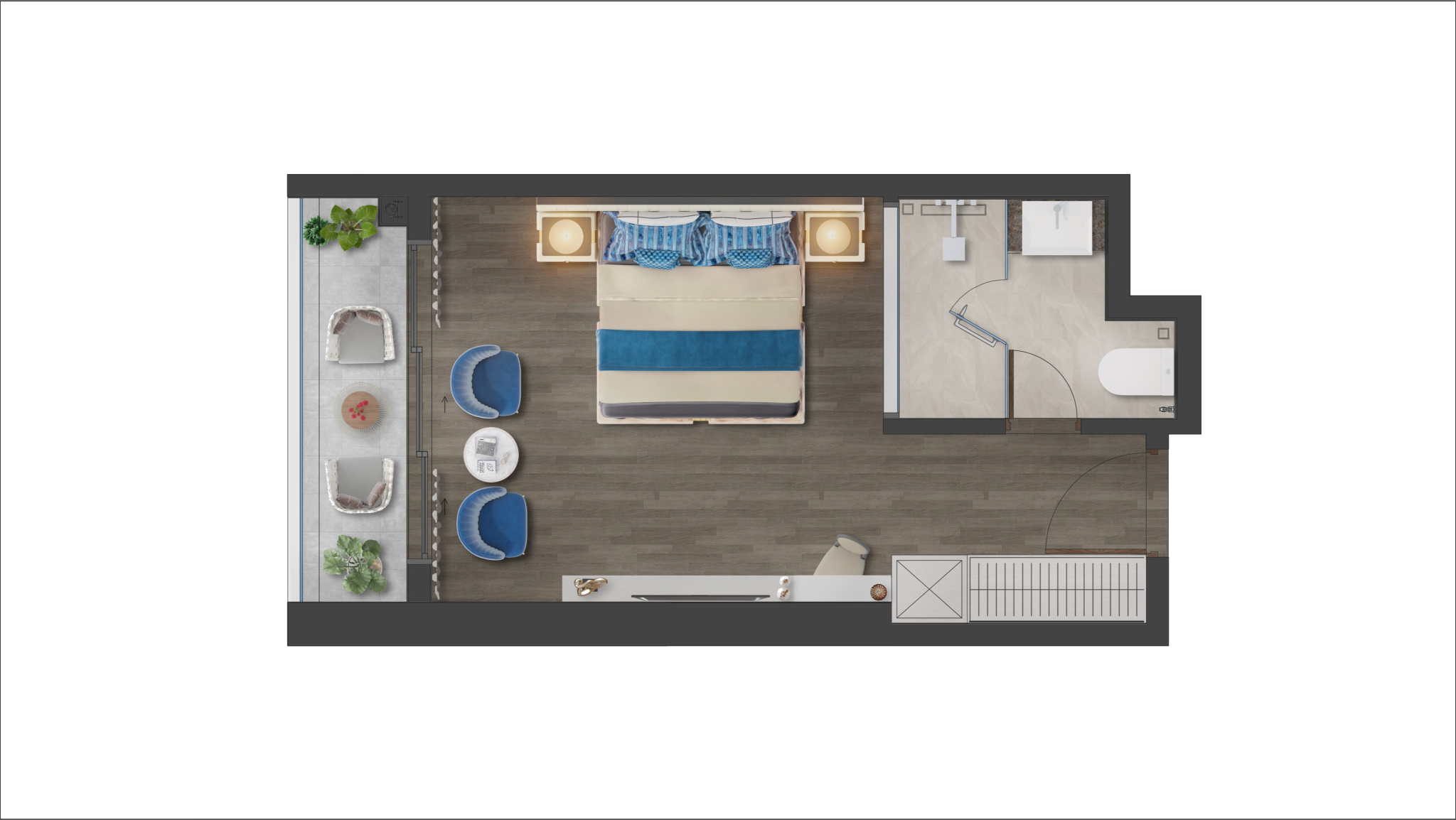 Studio 30m2 View biển, giá tốt nhất thị trường, chỉ từ 1,6x tỷ